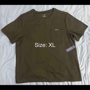 Men’s Jaanuu Crew Neck Scrub Top